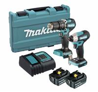 Makita 5Ah 2 Piece Brushless Combo Kit - 18V