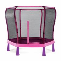 Plum 7ft Junior Jumper Trampoline & Enclosure - Pink