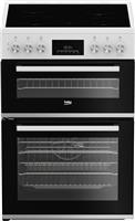 Beko FDC6731W 60cm Double Oven Electric Cooker - White