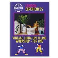 Vintage China Upcycling Workshop For One Gift Experience