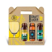 Blue Tree Craft Lager And Chalice Glass Gift Set