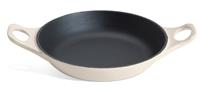 Habitat 20cm Cast Iron Oven Dish - Cream