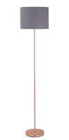 Argos Home Stick Floor Lamp - Grey and Rose Gold