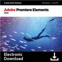 Adobe Premiere Elements 2026 1 User 3 Year -Digital Download
