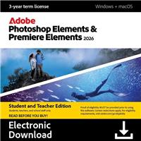 Adobe Elements 2026 Student & Teacher Edition 3 Year