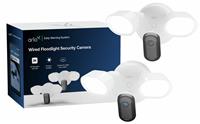 Arlo 2K Wired Floodlight Security Camera - Pack of 2