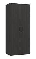 Ashdown 2 Door Wardrobe - Dark Grey
