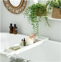 Habitat Bamboo Bath Bridge - White