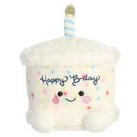 Palm Pals Happy Birthday Cake Soft Toy