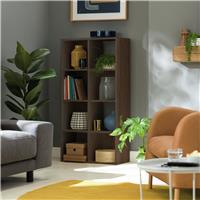 Argos Home Squares 8 Cube Storage Unit - Walnut