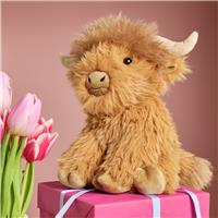 Argos Home Highland Cow Soft Toy