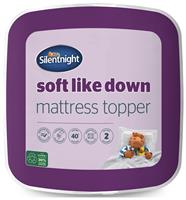 Silentnight Soft Like Down Mattress Topper - Small Double