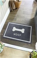 Howler N Scratch Woof Brown Doormat - 50X75cm