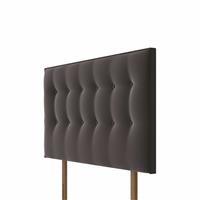 Silentnight Hayez Fabric Kingsize Headboard -Charcoal
