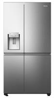 Hisense RS818N4TIE American Fridge Freezer - Stainless Steel