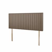 Silentnight Dusk Fabric Double Headboard - Mink