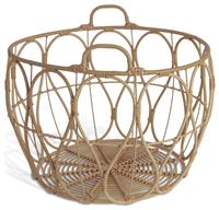 Habitat Open Weave Blanket Storage Basket - Natural