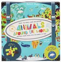 Professor Puzzle Animals Around The World Jigsaw Puzzle