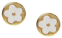 Liars & Lovers Stainless Steel Circle Flower Stud Earrings