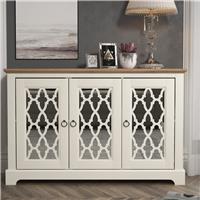 GFW Honiton 3 Door Sideboard - Ivory