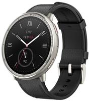 Amazfit Active 2 Premium Smart Watch - Black Leather