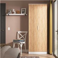 Welcome Orillia 2 Door Wardrobe - White & Oak