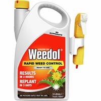 Weedol Rapid Weed Control Weedkiller with Manual Sprayer -3L