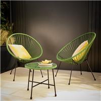 Argos Home Serenity 2 Seater Metal Garden Bistro Set - Green