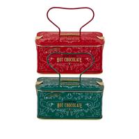 Vintage Marque Hot Chocolate Duo Tins -Original & Peppermint
