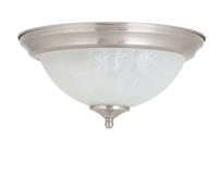 Argos Home Alabaster Uplighter Flush Ceiling Light