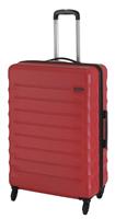 Featherstone 4 Wheel Hard Large Suitcase - Red