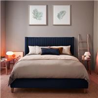 Silentnight Slumber Fabric Double Headboard - Blue