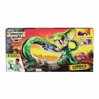 Monster Jam Mini Jams Cobra's Crazy Escape Playset
