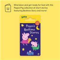 Yoto Peppa Pig Bedtime Stories Audio Card Collection