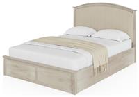 GFW Madrid Double End lift Ottoman Bed - Natural