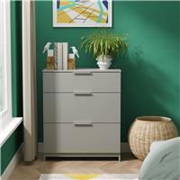 Welcome Orillia 3 Drawer Chest - Grey