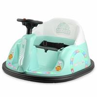 Xootz Dizzy Dodger Bumper Car Electric Ride On - Mint Green