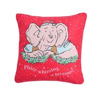 The BFG Cushion - Red & Cream - 40x40cm