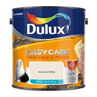 Dulux Easycare W&T Matt Paint Almond White - 2.5L