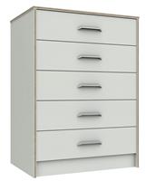 Ashdown 5 Drawer Chest - White