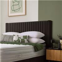 Silentnight Slumber Fabric Kingsize Headboard - Charcoal