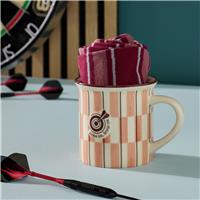 Argos Home Dartboard Game On Brew On Stoneware Mug and Pair of Socks Set