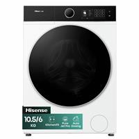 Hisense WD5I1045BWQ 10.5/6KG 1400 Spin Washer Dryer - White