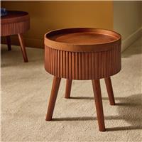 Habitat Agnes Side Table - Walnut