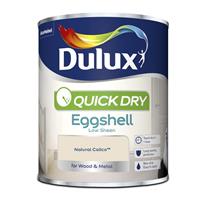 Dulux Quick Dry Eggshell Paint Natural Calico - 750ml