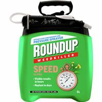 Roundup Speed Ultra Pump And Go Weedkiller - 5L