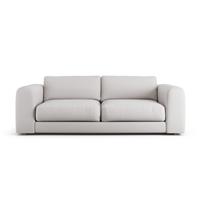 Habitat Ayr Fabric 4 Seater Sofa - Natural