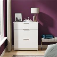 Welcome Orillia 3 Drawer Chest - White