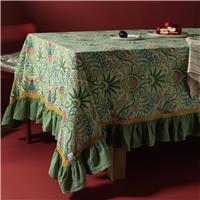Habitat x Sanderson & National Trust Table Cloth - Green