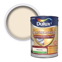 Dulux Weathershield Matt Paint 5L - Magnolia